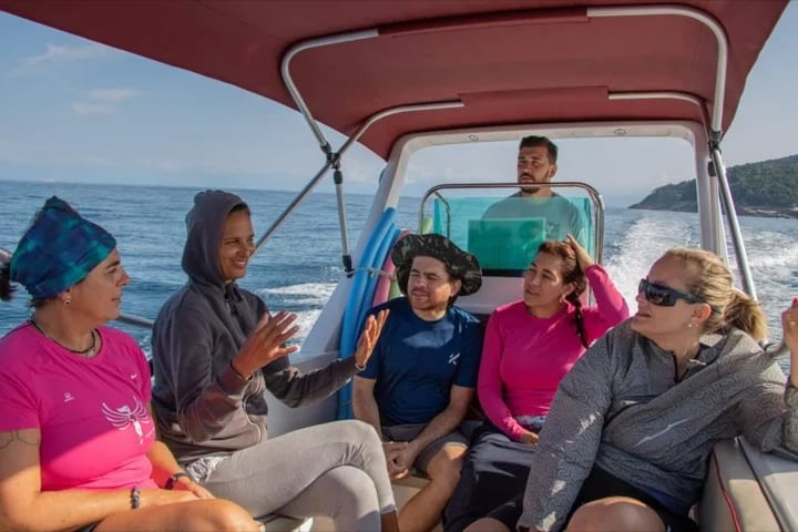 Private boat tour in Ilha Grande