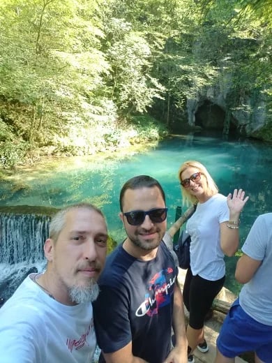 Guests from Serbia on Krupaja spring