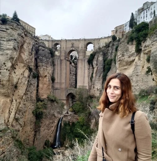 This one is actually in Spain. Similar yet so different countries. I'll tell you why on my tours.