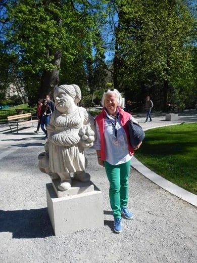 Dwarf Statues in the Mirabell Garden