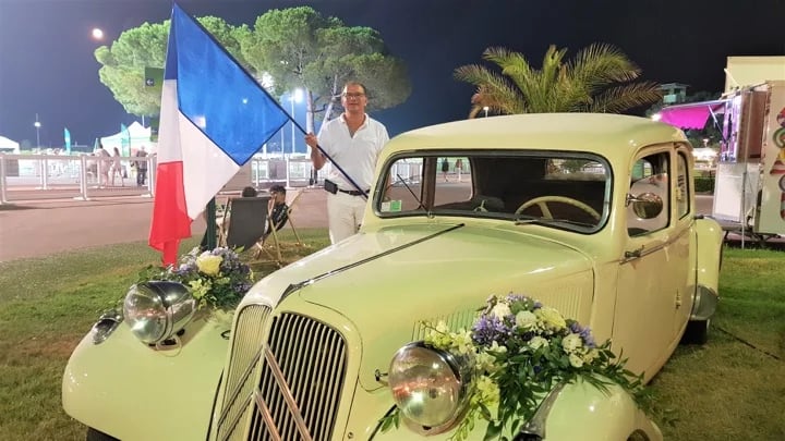Exhibition at the hypodrome of Cagnes/mer