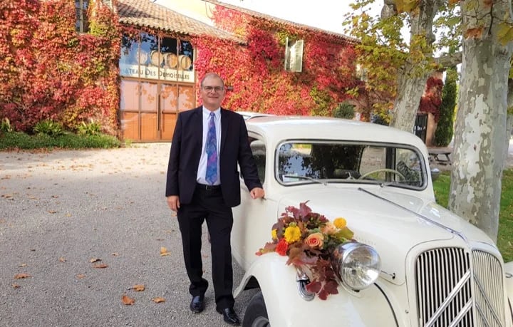 Wedding in a vineyard