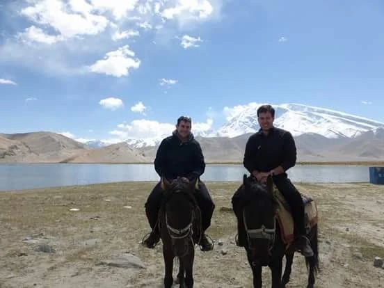Horse riding in Kyrgyzstan