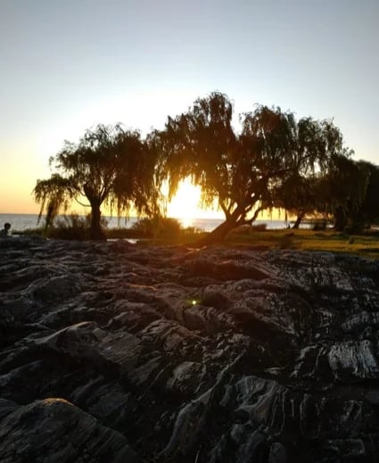 Sunset in Colonia del Sacramento!!!!