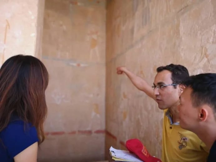 God Anubis Shrine IN Hatshepsut Temple