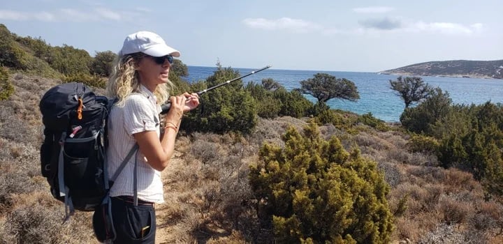 The uninhabited island of ''Panagia Kitriani''