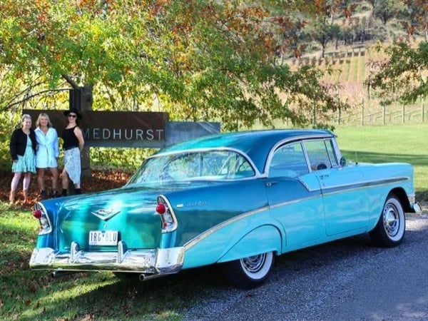 Yarra Valley in a classic 1950s Chevrolet -- wine and food tour from Melbourne (4.5 hours)