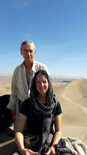 In the desert
