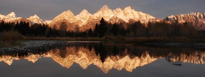 Reflecting the Teton Range