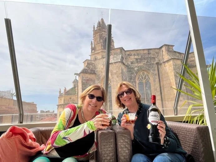 Enjoying a Vermut in Reus