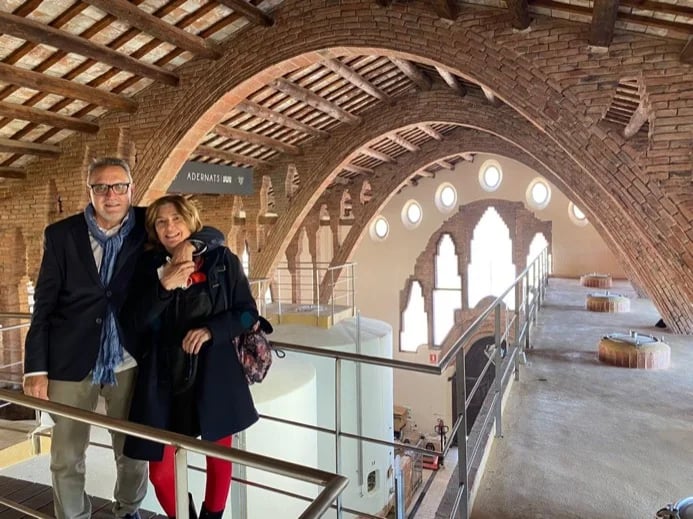 Adernats. Nulles. Cathedral of wine
