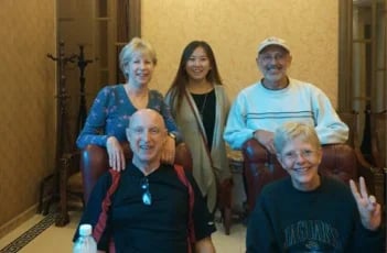 Wonderful couples on tour