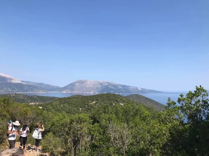 Ithaka Odysseus island...looks fantastic from our hike trails.