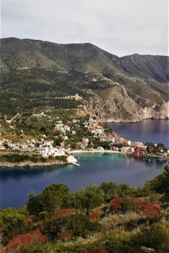 Assos village. One of the most beautiful places of Kefalonia.