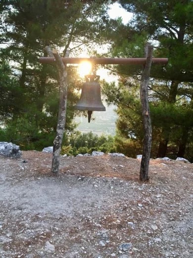 The bell from Saint Fanentes monastery...Kefalonia