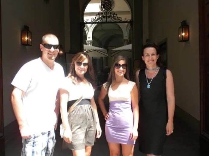 A fun family from San Francisco
