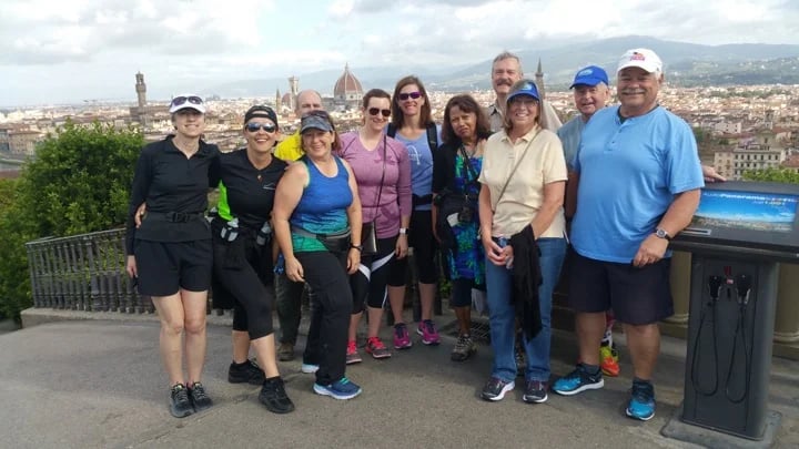 Marathon runners from all over US and Canada!