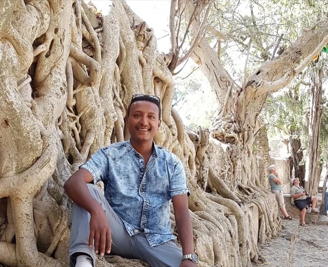 Me at Gondar in Northern Ethiopia