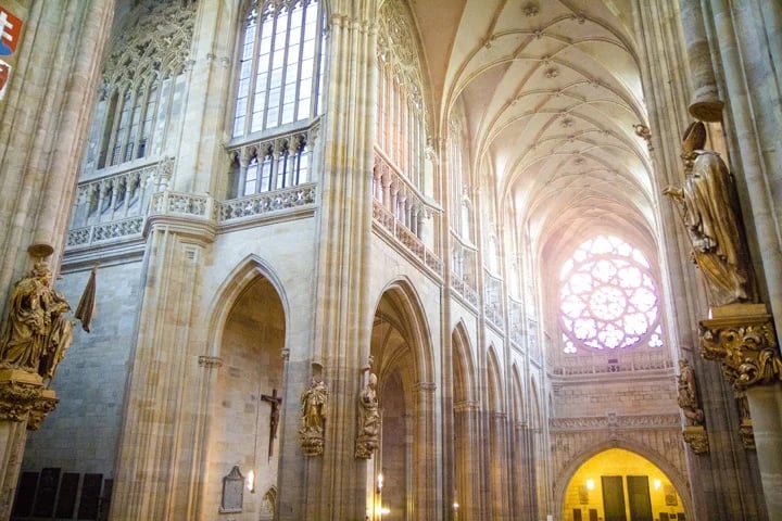 the seat of the Cardinal Archbishop and the coronation Church of the Czech Kings