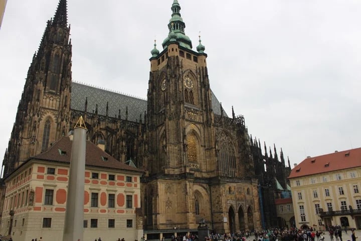 in the St. Vitus Cathedral