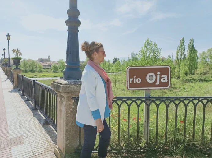 Río means" river" Oja is the name of this river. Even some people here don't know some details about our land. If you are interested in the famous wine region in Spain wine and culture , you know that means much more than only drink wines.
