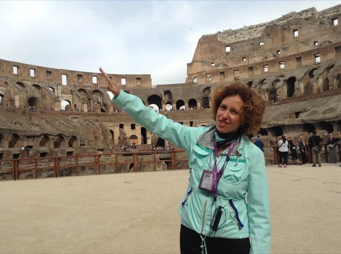 the Colosseum: this is my office !!