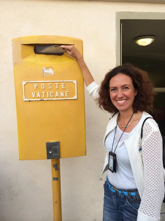 the Vatican is a separate State with its own mail system