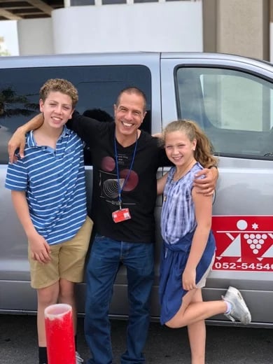 Ron L. Your guide in Israel with clients' children