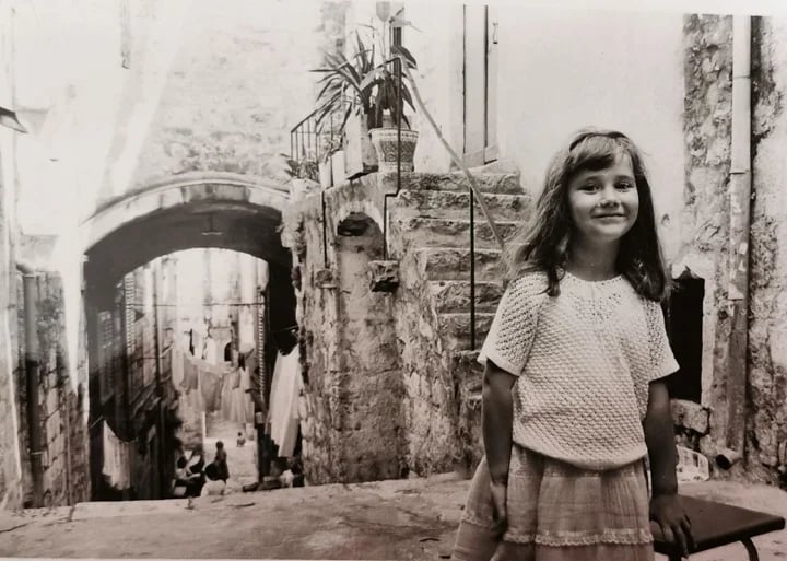 The little me in my street, 1988.