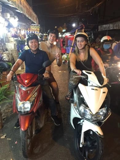 STARTING SCOOTER TOUR