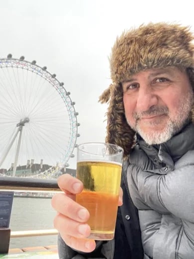 Beer and London goes well together (if no whisky is available :)