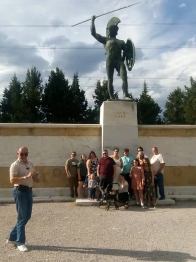 THERMOPYLAE Monument at the Battlefield
