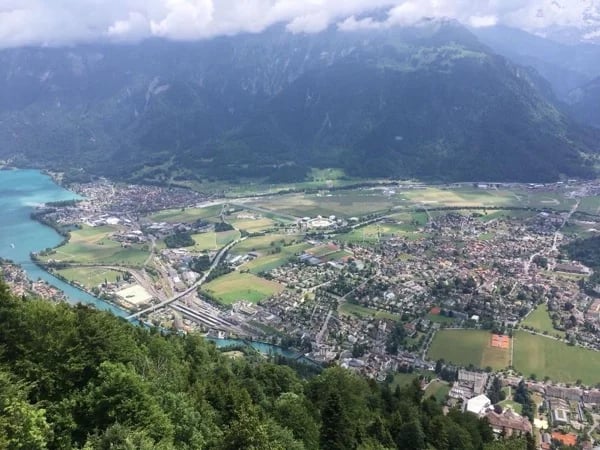 Interlaken City Private Tour & the Harder mountain