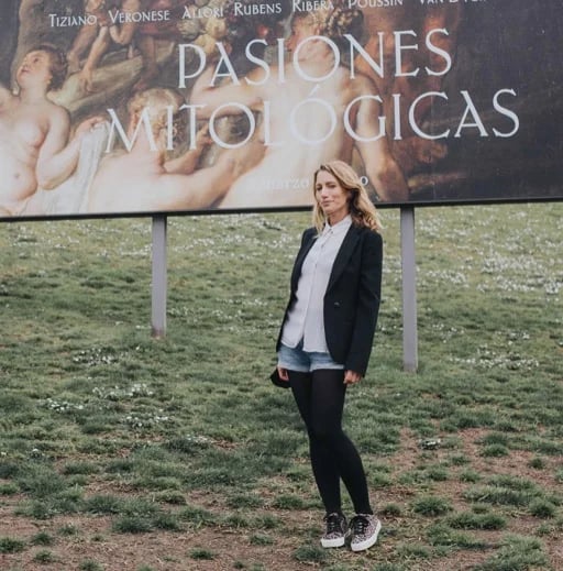 Me at the Prado Museum