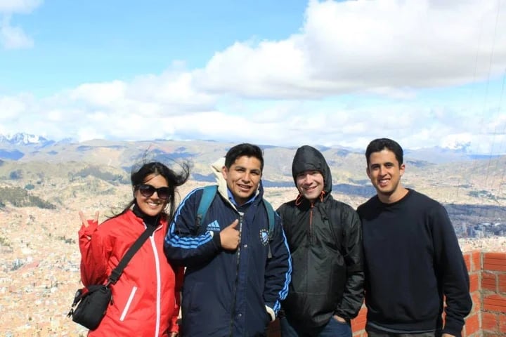 high at 4100 m.a.s.l