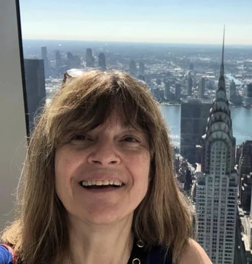 A beautiful day atop The Summit at One Vanderbilt with the Chrysler Building (soon to have its own observation deck) and Queens in the background