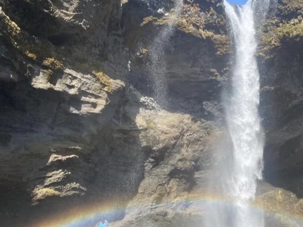 Icelands's Waterfalls of the South Coast with the Black Beach