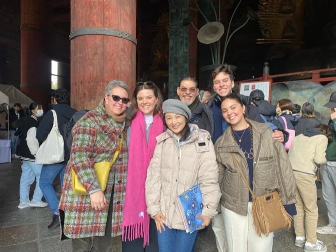 In Todaiji Temple in Nara