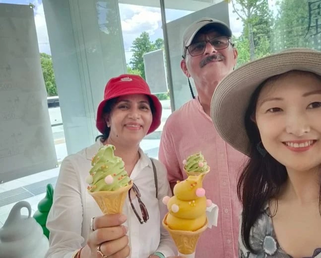 Green Tea icecream!