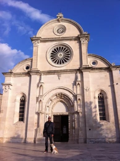 "St James" cathedral in Sibenik
