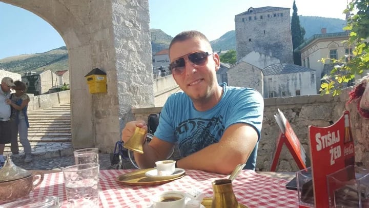 Turkish coffe in Mostar, best coffe ever!!!!!