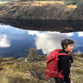 Enjoying some of the lovely scenery in Wicklow!
