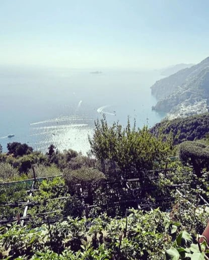 Positano from up