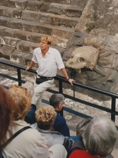 The temple of Quetzalcoatl