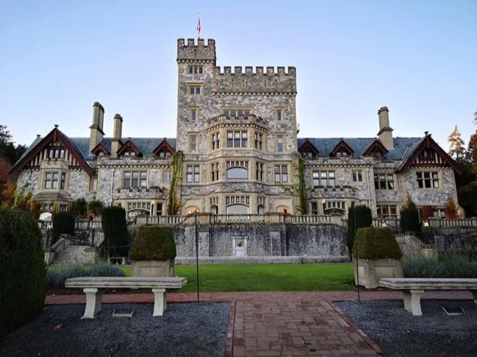 The grandeur of Hatley Castle