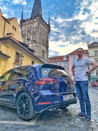 Me and my favorite car - GOLF R