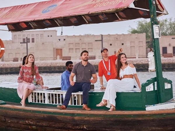 A Walk Back in Time: Dubai's Old Heritage Quarter with Boat Ride