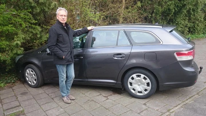 Me and the Toyota Avensis