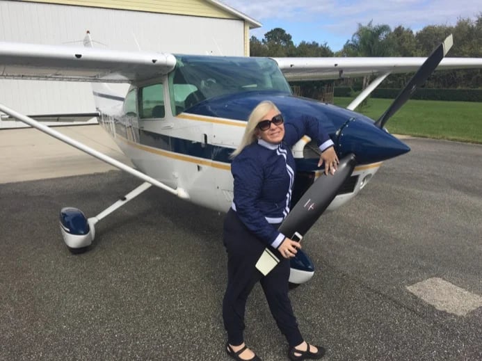 Private flights over Rome