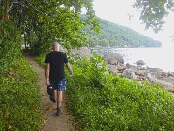 Hiking in the Wild Beaches